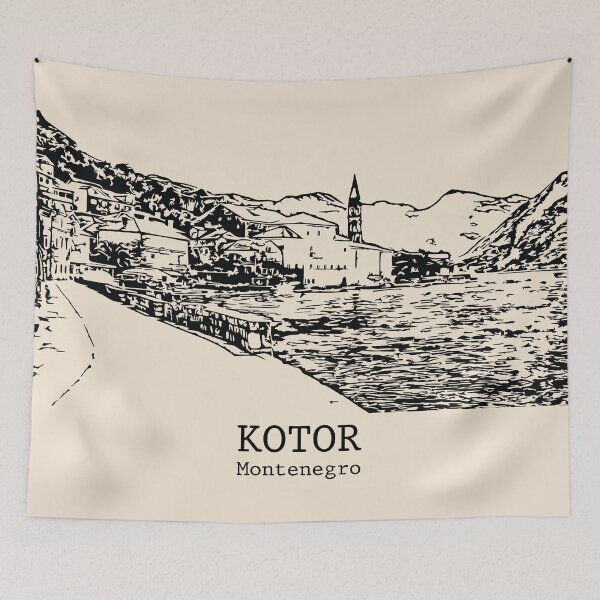 Item preview, Kotor - Montenegro designed and sold by Lakeric Cityscapes.