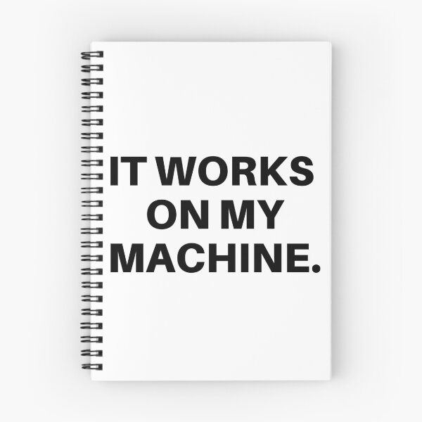 Item preview, It works  on my machine. designed and sold by WittyThreads00.