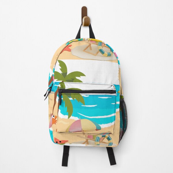 Item preview, "Tropical Beach Vibes – Fun & Relaxing Summer Illustration" designed and sold by Mediatrix31.