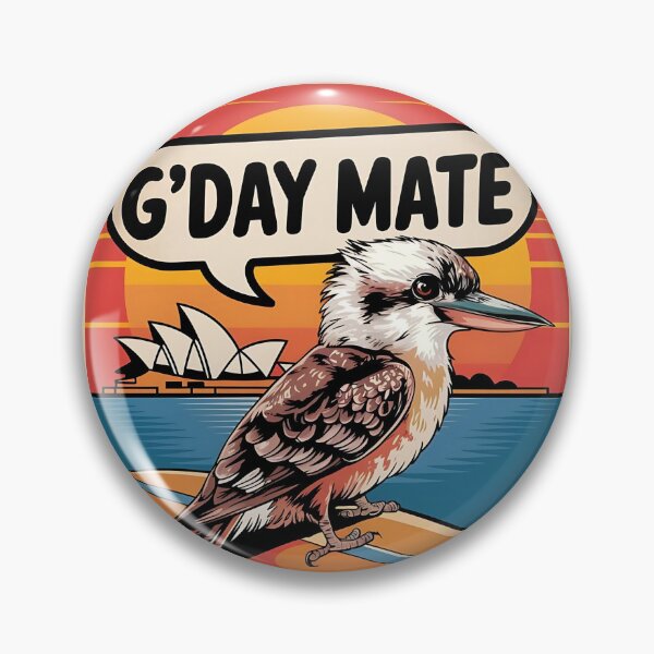 Item preview, G'day Mate designed and sold by HappyHarmonyArt.