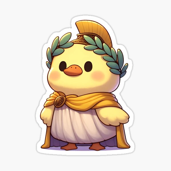 Item preview, Roman Duck in Laurel Wreath and Cape designed and sold by Kwanbaba21.