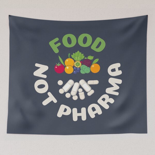 Item preview, Food Not Pharma designed and sold by AniArtPL.