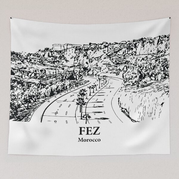 Item preview, Fez - Morocco designed and sold by Lakeric Cityscapes.