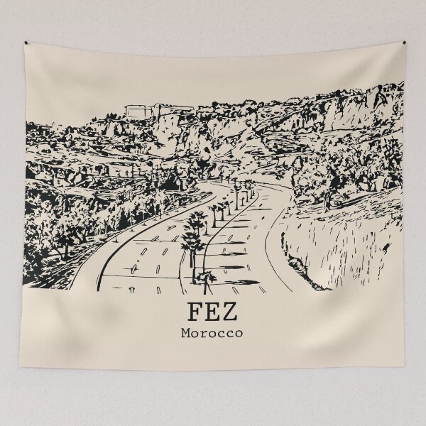 Item preview, Fez - Morocco designed and sold by Lakeric Cityscapes.