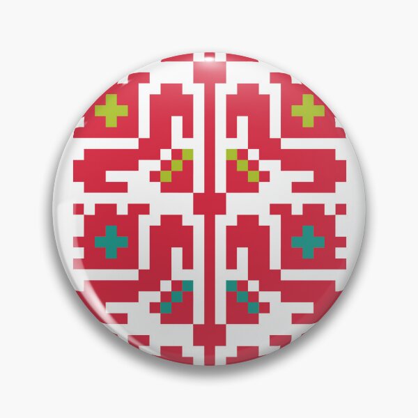 Item preview, تطريز فلسطيني، قرنفل (يافا) | Palestinian Tatreez, Carnation (Jaffa) designed and sold by Artivism | ارتيڤيزم.