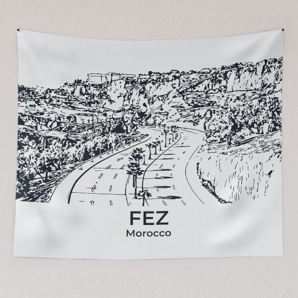 Item preview, Fez - Morocco designed and sold by Lakeric Cityscapes.