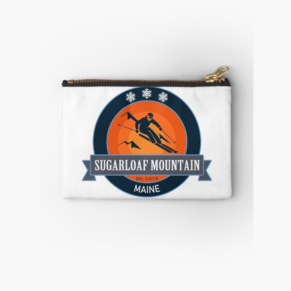 Item preview, Sugarloaf Mountain Maine Skiing Badge designed and sold by Wanderful-roads.