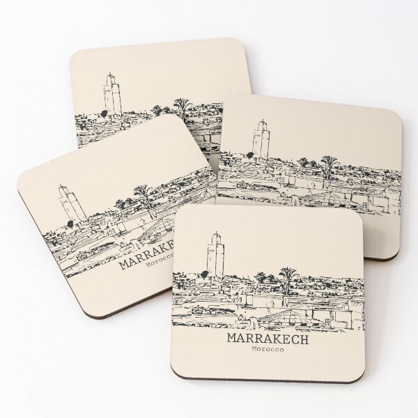 Item preview, Marrakech - Morocco designed and sold by Lakeric Cityscapes.