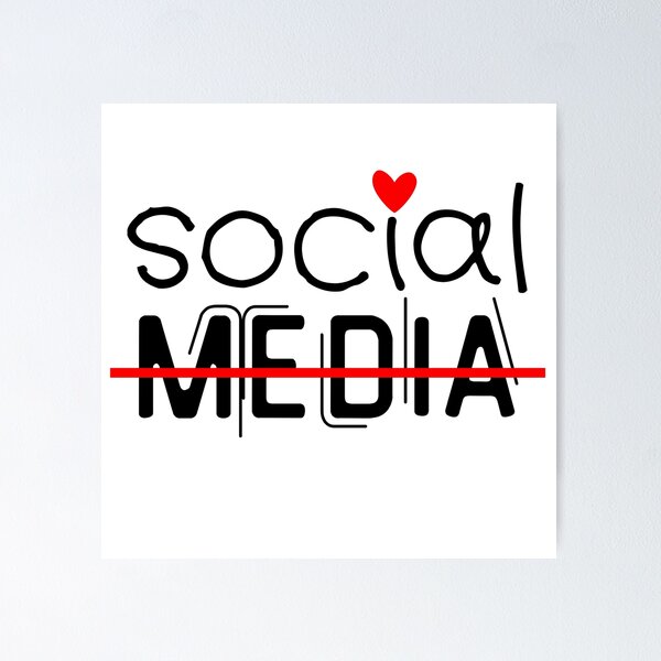 Item preview, We heart being SOCIAL!  designed and sold by Starving  Artist.
