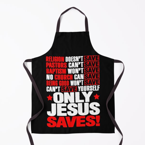 Item preview, Only Jesus Saves designed and sold by plushism.