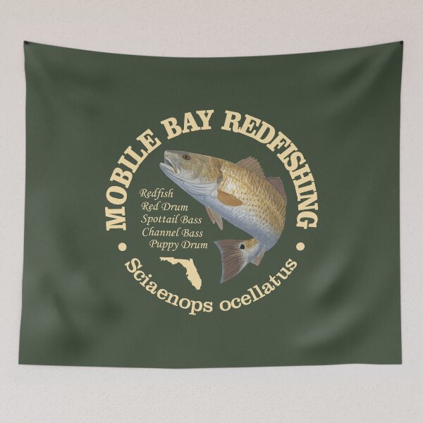 Item preview, Mobile Bay (redfish) designed and sold by curranmorgan.