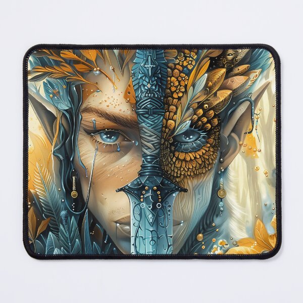 Item preview, Fantasy fairies, enchanted world, whimsical fairies, dark academia, fairytale art designed and sold by ExploreElegance.