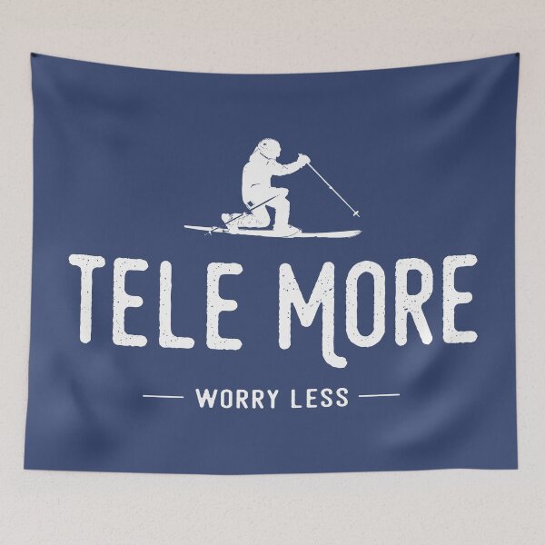 Item preview, Tele More Worry Less designed and sold by Esskay Designs.