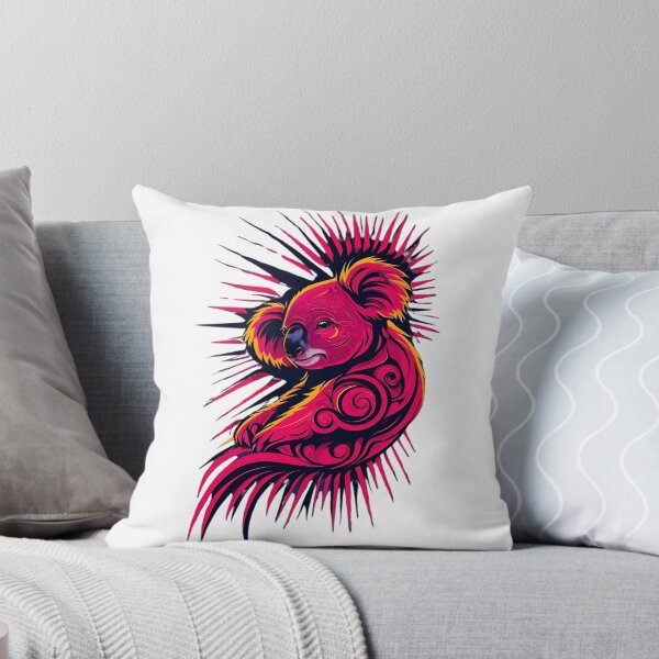 Item preview, Psychedelic Koala in Indigenous Style designed and sold by nbg2012.