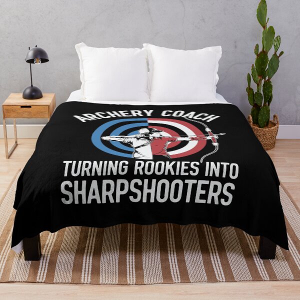 Item preview, Funny Archery Coach Rookies into sharpshooters designed and sold by tmerchtrends.