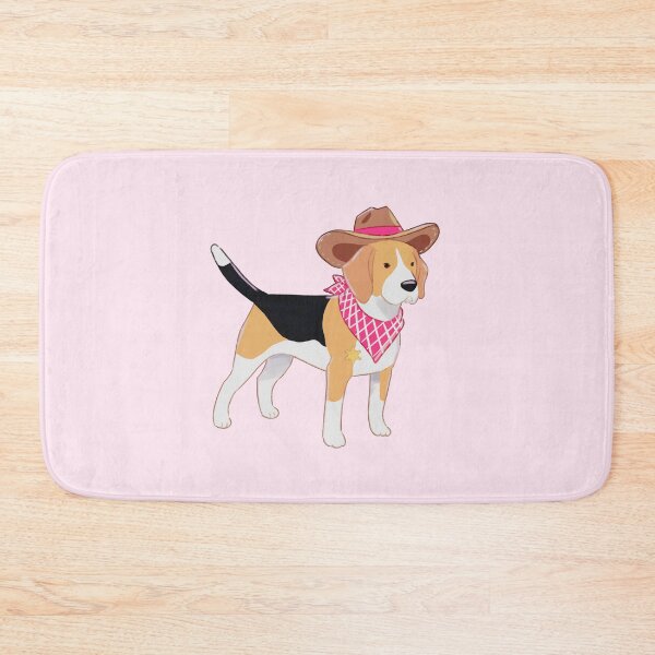 Item preview, Cowboy Beagle – Cute Western Sheriff Dog Illustration designed and sold by YaraCuteArt.