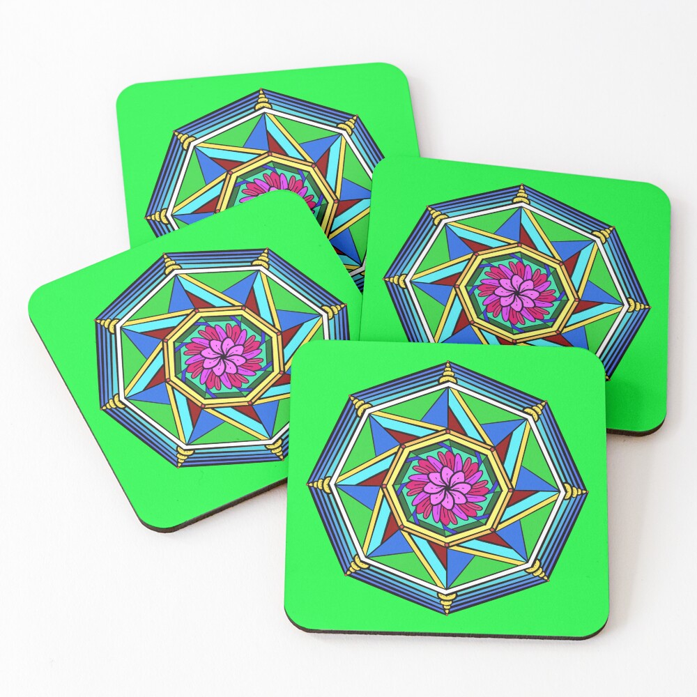 Item preview, Coasters (Set of 4) designed and sold by Kin-art.