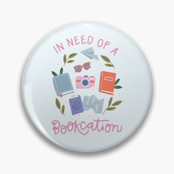 Item preview, In need of a bookcation, Books designed and sold by Tay Designs.