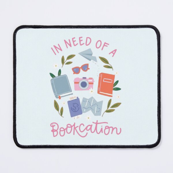 Item preview, In need of a bookcation, Books designed and sold by Tay Designs.