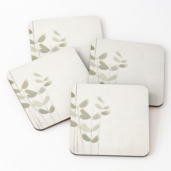 Item preview, Minimalist japandi abstract sage herbs designed and sold by filigreedigital.
