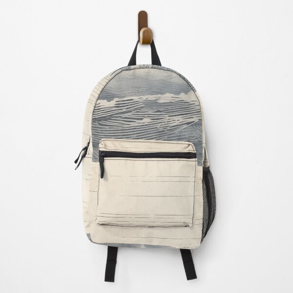 Item preview, Japanese woodblock style sea designed and sold by filigreedigital.