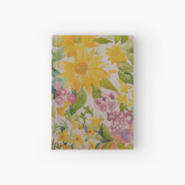 Vista previa del artículo con la obra «Acuarela "Flores de jardinero"», diseñado y vendido por Couleursdart.
