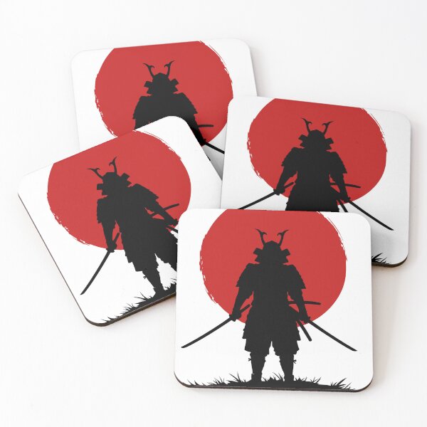 Item preview, Samurai Eclipse - Warrior's Shadow designed and sold by Pattern-Parade.