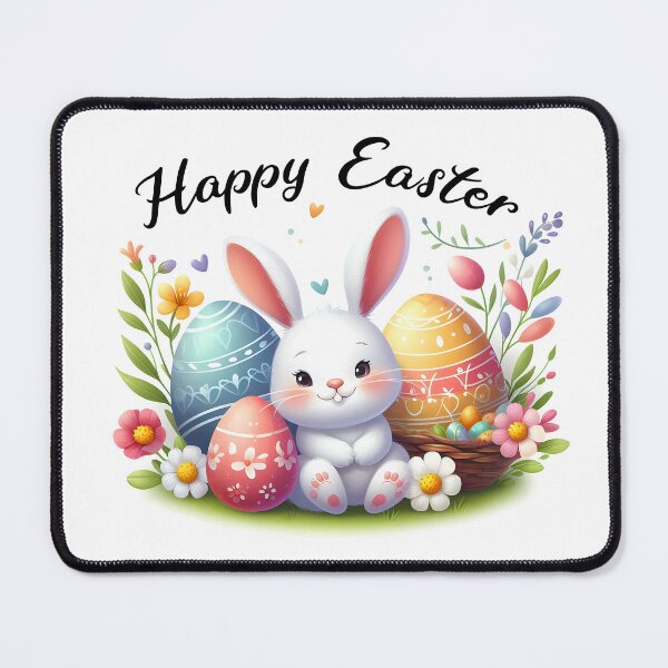Item preview, Happy Easter Bunny designed and sold by ArtEmotionsImages.
