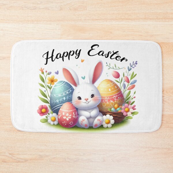 Item preview, Happy Easter Bunny designed and sold by ArtEmotionsImages.