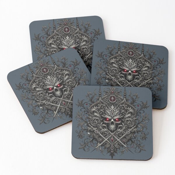 Item preview, Gothic Skull Emblem – Dark & Edgy designed and sold by Jomfy-Comfy.