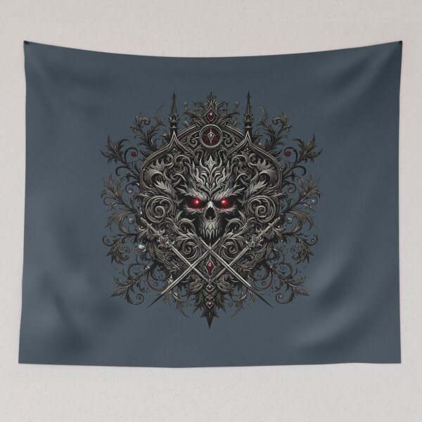 Item preview, Gothic Skull Emblem – Dark & Edgy designed and sold by Jomfy-Comfy.