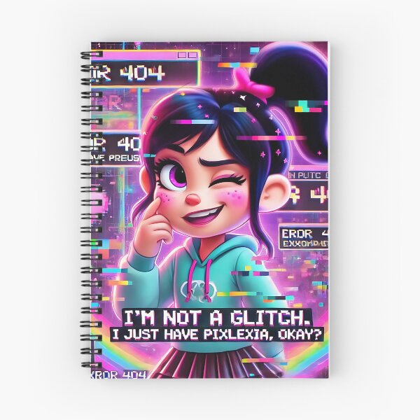 Item preview, Glitch Queen Cyberpunk Vanellope designed and sold by GlitchyV.