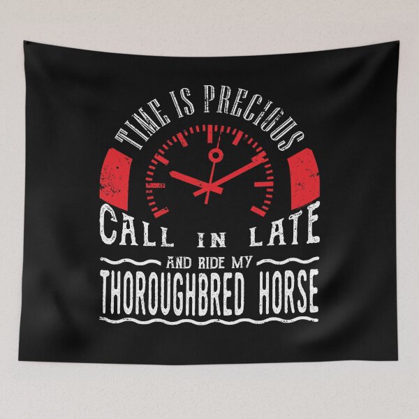 Item preview, Ride Thoroughbred Horse Unique Shirt Gift Call In Late designed and sold by shoppzee.