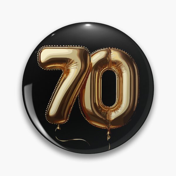 Item preview, 70 Years Gold Balloon Foil Balloon Gift designed and sold by Pineapple-Tree.