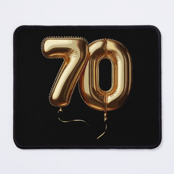 Item preview, 70 Years Gold Balloon Foil Balloon Gift designed and sold by Pineapple-Tree.