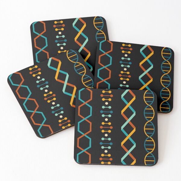 Item preview, DNA genetics stem biology pattern set designed and sold by indiVisibl.