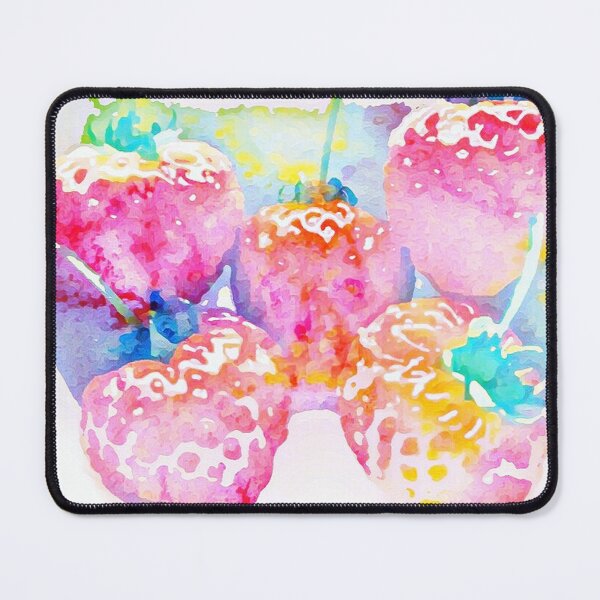 Item preview, Soft Watercolor Strawberries designed and sold by SHOP-ASAMACHI.