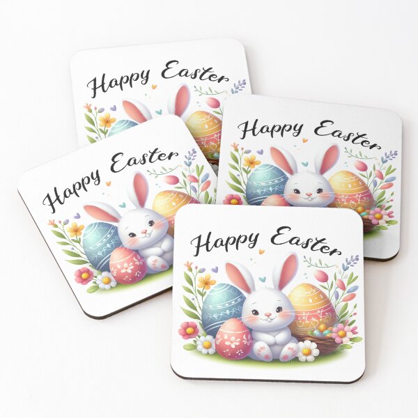 Item preview, Happy Easter Bunny designed and sold by ArtEmotionsImages.