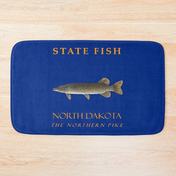 Item preview, North Dakota Territory Fish The Northern Pike designed and sold by taiche.