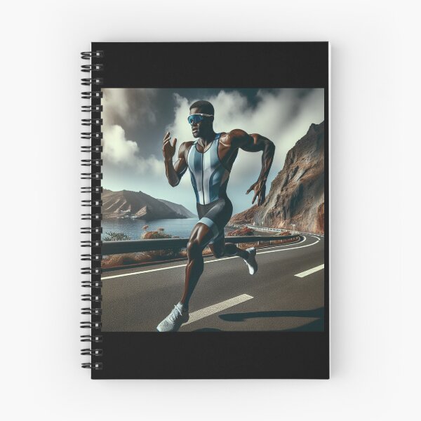 Item preview, Coastal Runner – Triathlete in the Sun designed and sold by Triathlongram.