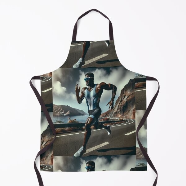Item preview, Coastal Runner – Triathlete in the Sun designed and sold by Triathlongram.
