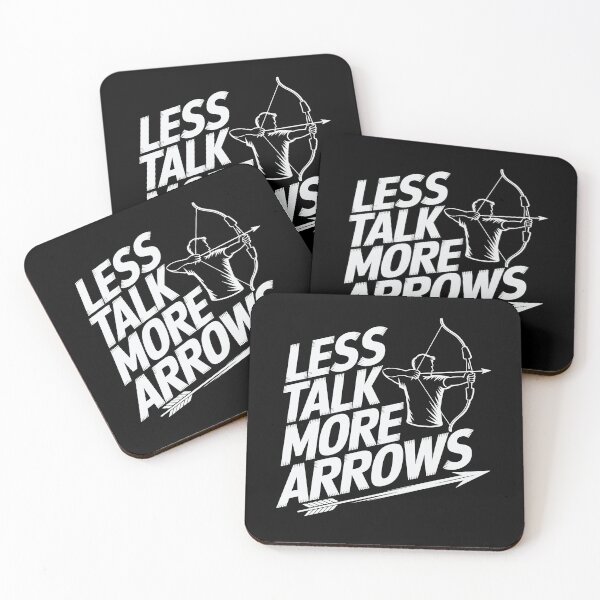 Item preview, Archery Coach Less Talk More Arrows designed and sold by tmerchtrends.