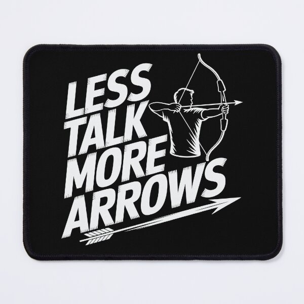 Item preview, Archery Coach Less Talk More Arrows designed and sold by tmerchtrends.