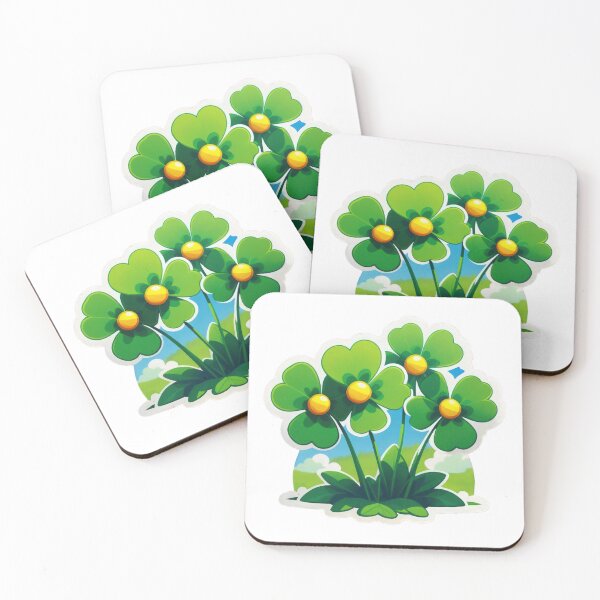 Item preview, st. patrick's day a  green clovers sticker ,clovers,Patricks Day designed and sold by Expressions-Sel.