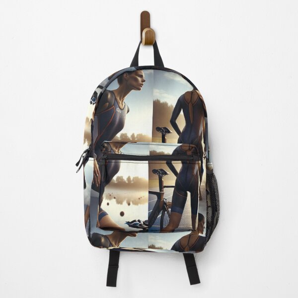 Item preview, Fearless Triathlon Woman – Ride into the Mountains designed and sold by Triathlongram.
