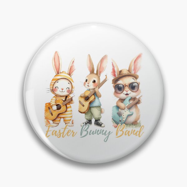 Item preview, Easter Bunny Band:  Adorable Musical Rabbits Rocking Into Spring! designed and sold by elynne9.