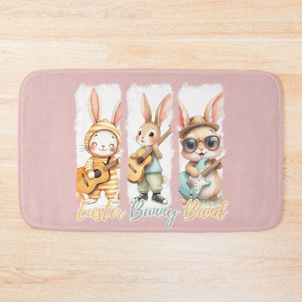 Item preview, Easter Bunny Band:  Adorable Musical Rabbits Rocking Into Spring! designed and sold by elynne9.