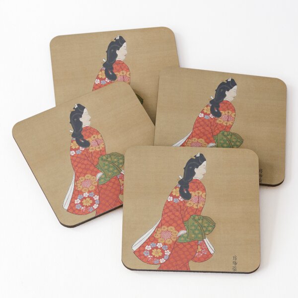 Item preview, Looking Back Beauty - Hishikawa Moronobu designed and sold by store-wasabi.