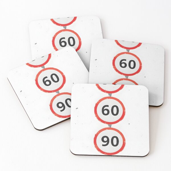Item preview, "Breaking Speed Limits: 90-60-90" designed and sold by TheAbayArt.
