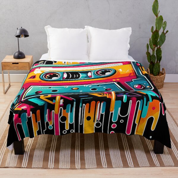 Item preview, Mixtape Magic: A Splash of Retro Color designed and sold by DopeVibeStuff.